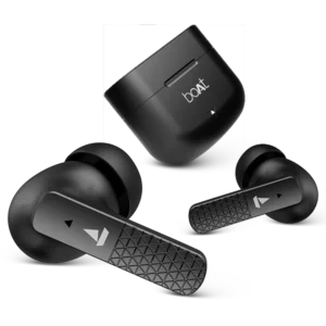 boAt Airdopes 91 TWS earbuds with ergonomic design and charging case