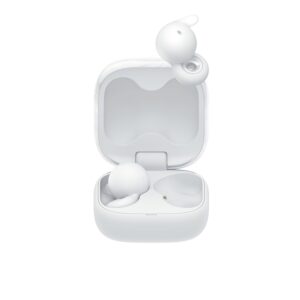 SONY LinkBuds Open (WF-L910)TWS Earbuds, Open-Ring for Ambient Sound,Mic,22Hrs Battery Bluetooth(White, True Wireless)